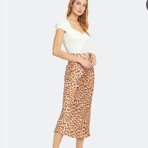Freepeople Animal Print Skirt